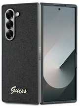 Telefoniümbris Guess PC/TPU Glitter Flakes, Samsung Galaxy Z Fold 6, must