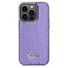 Telefoniümbris Guess Sequin Script Metal GUHCN61PSFDGSU, Apple iPhone 11/XR, lilla