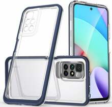 Telefoniümbris Hurtel Clear 3in1, Xiaomi Redmi 10, sinine