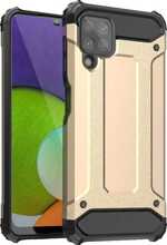 Telefoniümbris Hurtel Hibrid, Samsung Galaxy A22 4G, kuldne