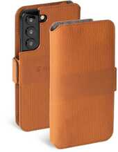 Telefoniümbris Krusell Leather PhoneWallet 62468, Samsung Galaxy S22+, konjak