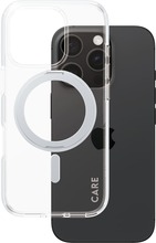 Telefoniümbris Panzer Glass CARE Feature Kickstand, Apple iPhone 16 Pro, hõbe