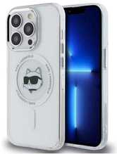 Telefoniümbris Karl Lagerfeld KLHMP14LHLSCHH, Apple iPhone 14 Pro, valge