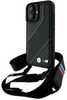 Telefoniümbris BMW BMHCP16M23PSCCK M Edition Carbon Stripe & Strap, Apple iPhone 16 Plus, must