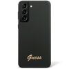 Telefoniümbris Guess Silicone Vintage Gold Logo GUHCS23SSLSMK, Samsung Galaxy S23, must