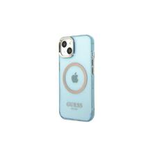 Telefoniümbris Guess Gold Outline Translucent MagSafe GUHMP13MHTCMB, Apple iPhone 13, sinine