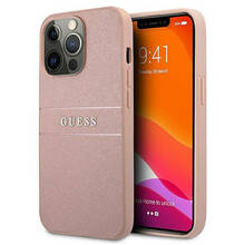 Telefoniümbris Guess Saffiano Stripe GUHCP13XPSASBPI, Apple iPhone 13 Pro Max, roosa