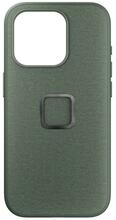 Telefoniümbris Peak Design Mobile Everyday Fabric Case M-MC-BL-SG-2, Apple iPhone 15 Pro Max, sage