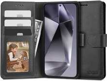 Telefoniümbris Tech Protect Wallet, Samsung Galaxy S24 Ultra, must