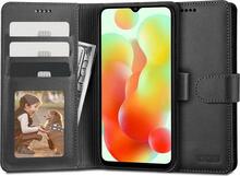 Telefoniümbris Tech Protect Wallet, Xiaomi Redmi 12C, must