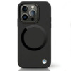 Telefoniümbris BMW Signature Liquid Silicone MagSafe BMHMP14LSILBK2, Apple iPhone 14 Pro, must