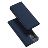 Dux Ducis Skin Pro kaaned, Oppo Reno 8, avanevad, kaarditasku, alus, sinine