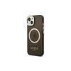 Telefoniümbris Guess Gold Outline Translucent MagSafe GUHMP14XHTCMK, Apple iPhone 14 Pro Max, must