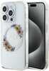 Telefoniümbris Guess GUHMP15LHFWFCT IML Flowers Wreath MagSafe, Apple iPhone 15 Pro, läbipaistev