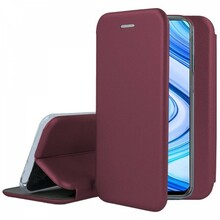 Avatav kaaned Smart Diva, Xiaomi Redmi Note 9 Pro/9S/9 Pro Max, bordo