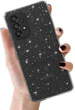 Telefoniümbris Crystal Glitter, Samsung Galaxy A33 5G, hõbe, TOPT
