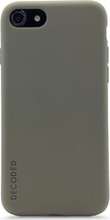 Telefoniümbris Decoded Silicone Backcover, iPhone SE3/SE2/8/7/6s/6, oliiv