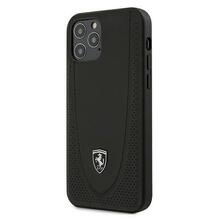 Telefoniümbris Ferrari FEOGOHCP12MBK Off Track Perforated, Apple iPhone 12/12 Pro, must