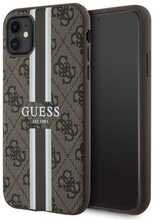 Telefoniümbris Guess 4G Printed Stripes MagSafe GUHMN61P4RPSW, Apple iPhone 11/XR, pruun