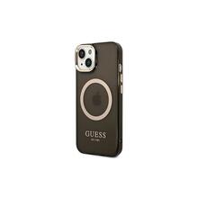 Telefoniümbris Guess Gold Outline Translucent MagSafe GUHMP14XHTCMK, Apple iPhone 14 Pro Max, must