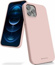 Telefoniümbris Mercury Silicone Case, Samsung Galaxy S25 Plus S936, roosa liivavärv