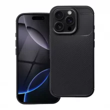 Karbono PREMIUM ümbris, Apple iPhone 16 Pro, must