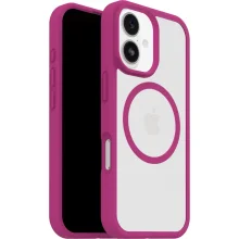 OtterBox React Series MagSafe 77-98594, Apple iPhone 17, läbipaistev/roosa