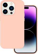 Tel Protect Silicone Premium ümbris, Apple iPhone 14 Pro Max, heleroosa