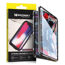 Wozinsky Full Magnetic Case, Samsung Galaxy A72 4G, must/läbipaistev