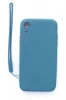 Evelatus Soft Touch silikoonümbris rihmaga, Apple iPhone XR, sinine