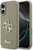 Telefoniümbris Guess Silicone Big 4G Script, Apple iPhone 17, pruun