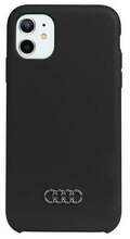 Telefoniümbris Audi Silicone Case AU-LSRIP11-Q3/D1-BK, Apple iPhone 11, must