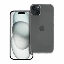 Telefoniümbris OEM Clear 2 mm, Apple iPhone 15 Plus, läbipaistev, kaamera kaitsega