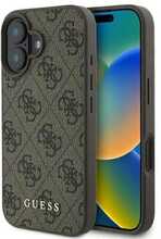 Telefoniümbris Guess 4G Classic, Apple iPhone 16 Plus, pruun