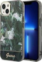 Telefoniümbris Guess GUHCP14MHGJGHA Jungle Collection, Apple iPhone 14 Plus/15 Plus, roheline