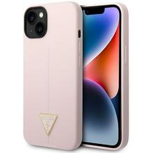 Telefoniümbris Guess GUHCP14SSLTGU Silicone Triangle, Apple iPhone 14, lilla