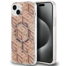 Telefoniümbris Guess IML GCube MagSafe GUHMP15MHGCUSTGW, iPhone 15 Plus/14 Plus, pruun