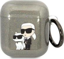 Karl Lagerfeld KLA2HNKCTGK Glitter Karl&Choupette, Apple AirPods 1/2, must