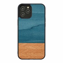 Man&Wood telefoniümbris, Apple iPhone 12 Pro Max, denim black