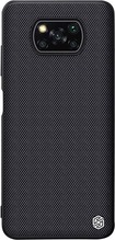 Nillkin tekstuuriga ümbris, Xiaomi Poco X3 NFC/X3 Pro, must