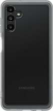 Telefoniümbris Samsung Soft Clear Cover EF-QA136TBEGWW, Samsung Galaxy A13 5G, must