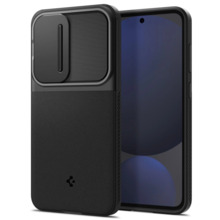 Telefoniükaas Spigen OPTIK ARMOR, Samsung Galaxy S24 FE, must