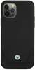 Telefoniümbris BMW BMHCP12LRSWPK Signature Leather Lower Stripe, Apple iPhone 12 Pro Max, must