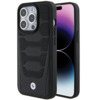 BMW Leather Seats Pattern BMHCP15X22RPSK ümbris, Apple iPhone 15 Pro Max, must