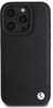 Telefoniümbris BMW Signature Leather Crossing Lines Pattern, Apple iPhone 16 Pro, must