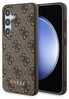 Telefoniümbris Guess 4G Metal Gold Logo GUHCS24SG4GFBR, Samsung Galaxy S24, pruun