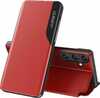 Telefoniümbris Hurtel Eco Leather View Case, Samsung Galaxy S25 Plus, punane