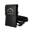 Karl Lagerfeld Embossed RSG telefonikott KLWBSARSGK, must
