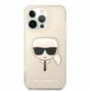 Telefoniümbris Karl Lagerfeld Full Glitter KLHCP13XKHTUGLGO, Apple iPhone 13 Pro Max, kuldne