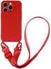 TOPT Strap silikoonümbris, Apple iPhone 14 Pro, must
